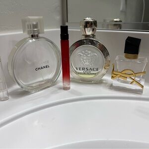 CHANEL Fragrance Bottle - Clear and Black